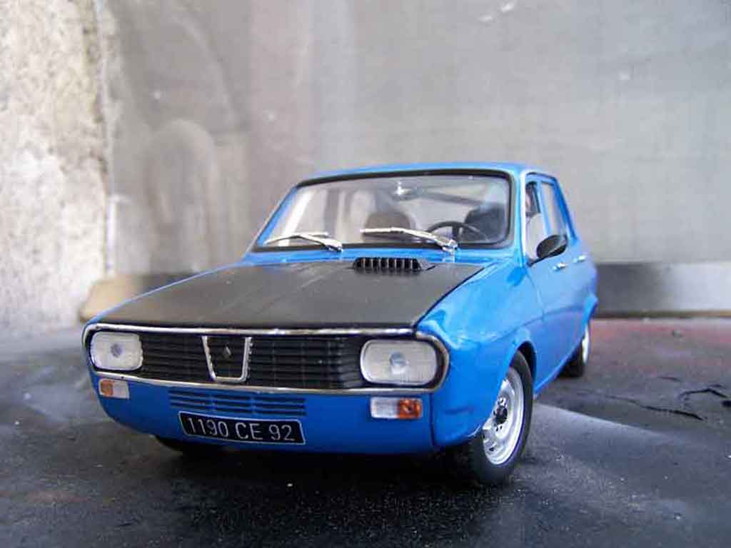 Renault 12 Gordini 1/18 Solido Gordini preparation racing tuning modellino in miniatura