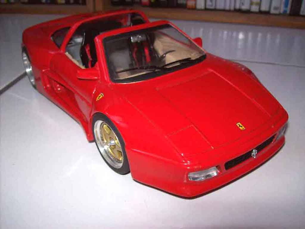 Ferrari 348 TS 1/18 Burago TS koenig kit legende miniatures tuning modellino in miniatura