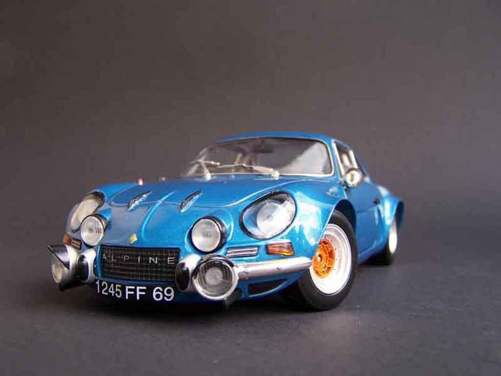 Alpine A110 1/18 Solido preparee tuning modellino in miniatura