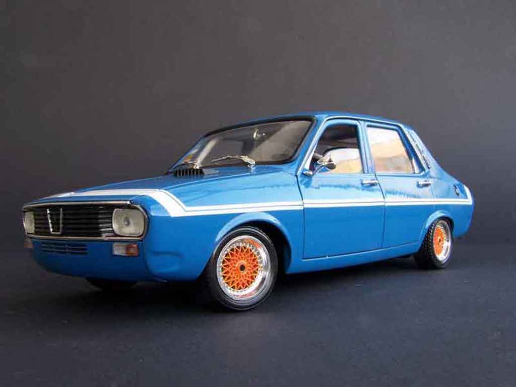 Renault 12 Gordini 1/18 Solido Gordini bbs rs 13 (175/50 r13) tuning modellino in miniatura