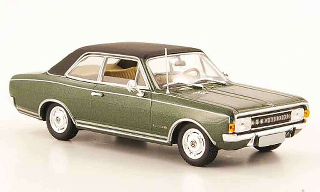 Opel Commodore A 1/43 Minichamps A grun 1968 modellino in miniatura