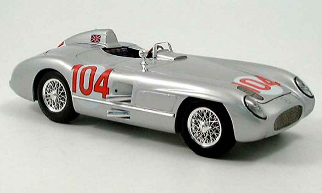 Mercedes 300 SLR 1/18 Maisto SLR targa florio 1955 modellino in miniatura