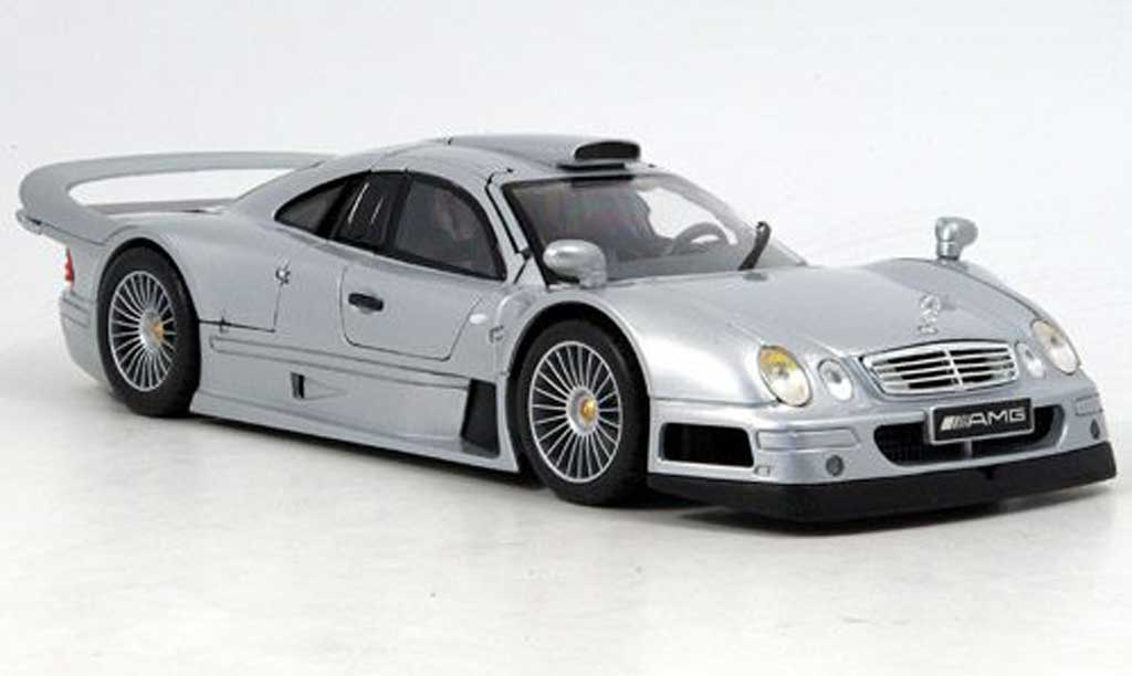 Mercedes Classe CL GTR 1/18 Maisto K GTR street version grigio modellino in miniatura