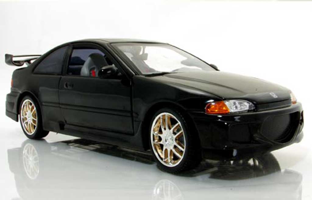 Honda Civic 1/18 Racing Champion EX FAST AND THE FURIOUS 1 modellino in miniatura