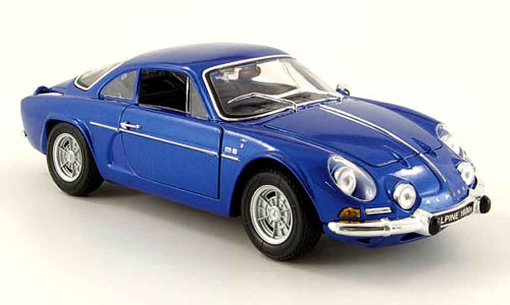 Alpine A110 1/18 Maisto 1600 s blu 1971 modellino in miniatura