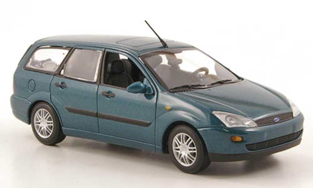 Ford Focus 1/43 Minichamps Turnier grun 1999 modellino in miniatura