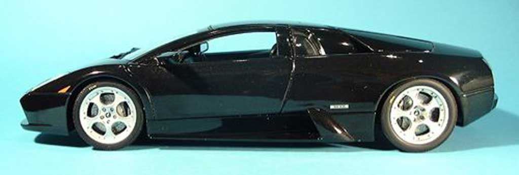 Lamborghini Murcielago 1/18 Autoart nero 2001 modellino in miniatura