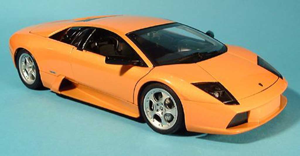 Lamborghini Murcielago 1/18 Autoart orange 2001 modellino in miniatura