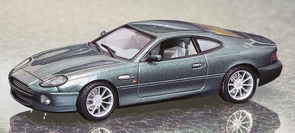 Aston Martin DB7 1/43 Autoart vantage grun modellino in miniatura