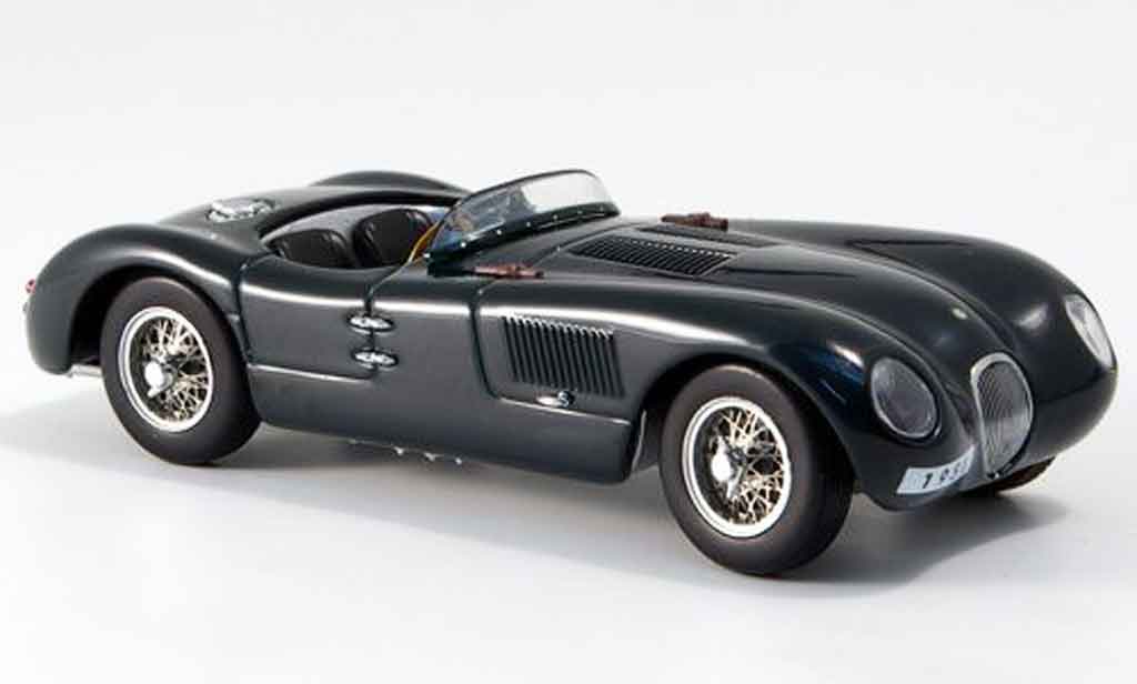 Jaguar C-Type 1/43 Autoart grun modellino in miniatura