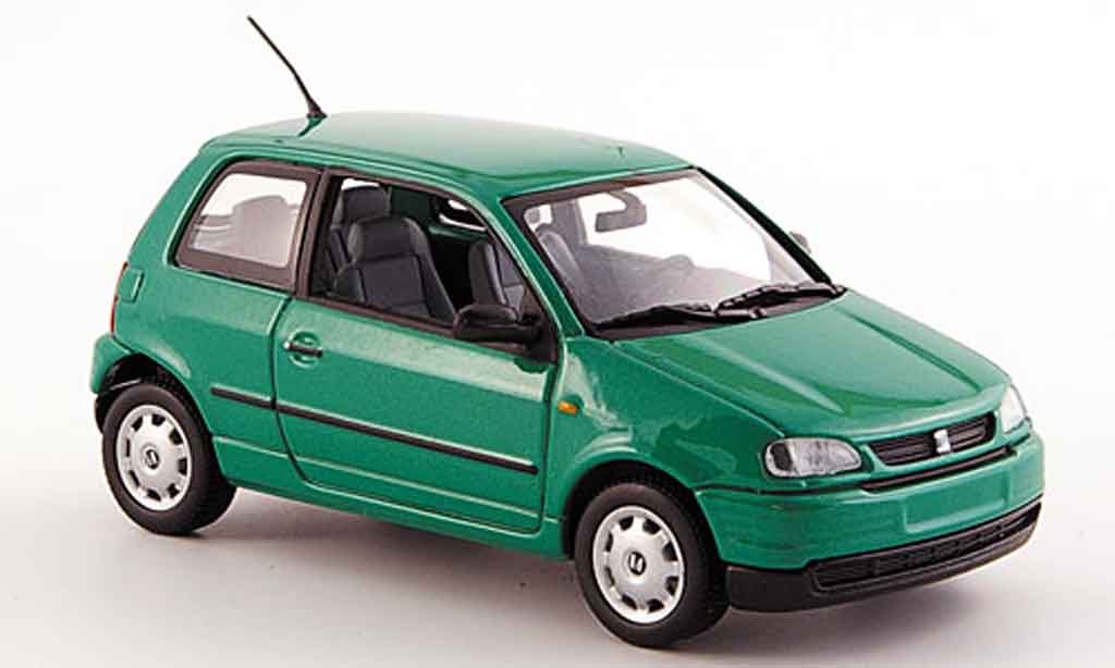 Seat Arosa 1/43 Minichamps grun 1997 modellino in miniatura