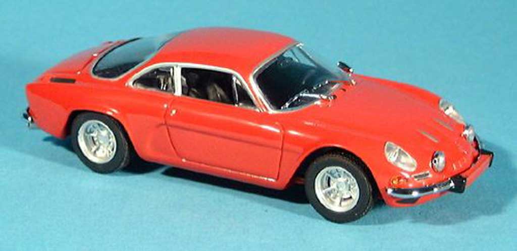 Alpine A110 1/43 Minichamps A 110 rosso 1963 modellino in miniatura
