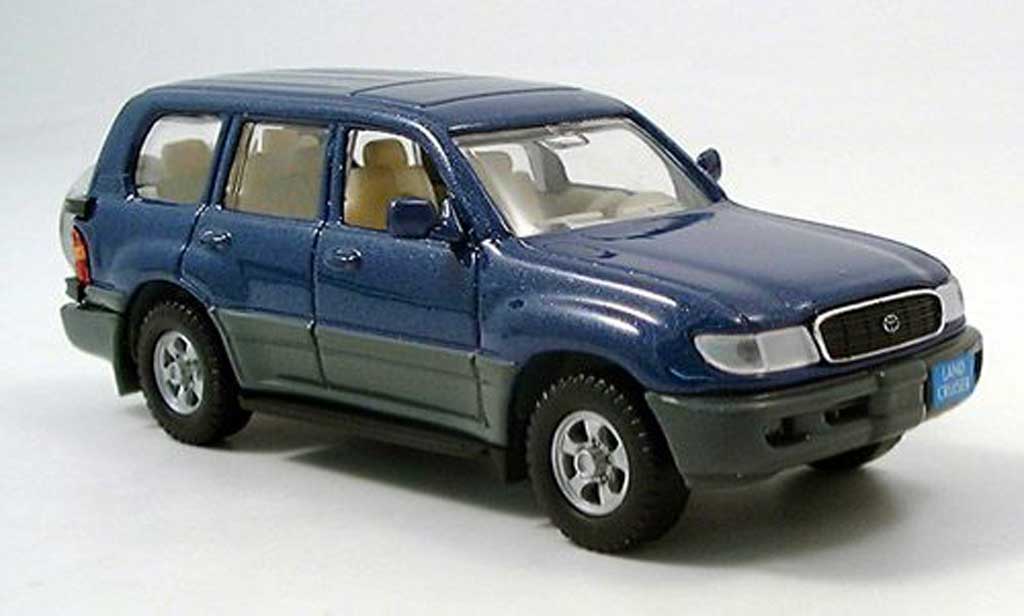 Toyota Land Cruiser 1/43 Yat Ming VX.R blu modellino in miniatura