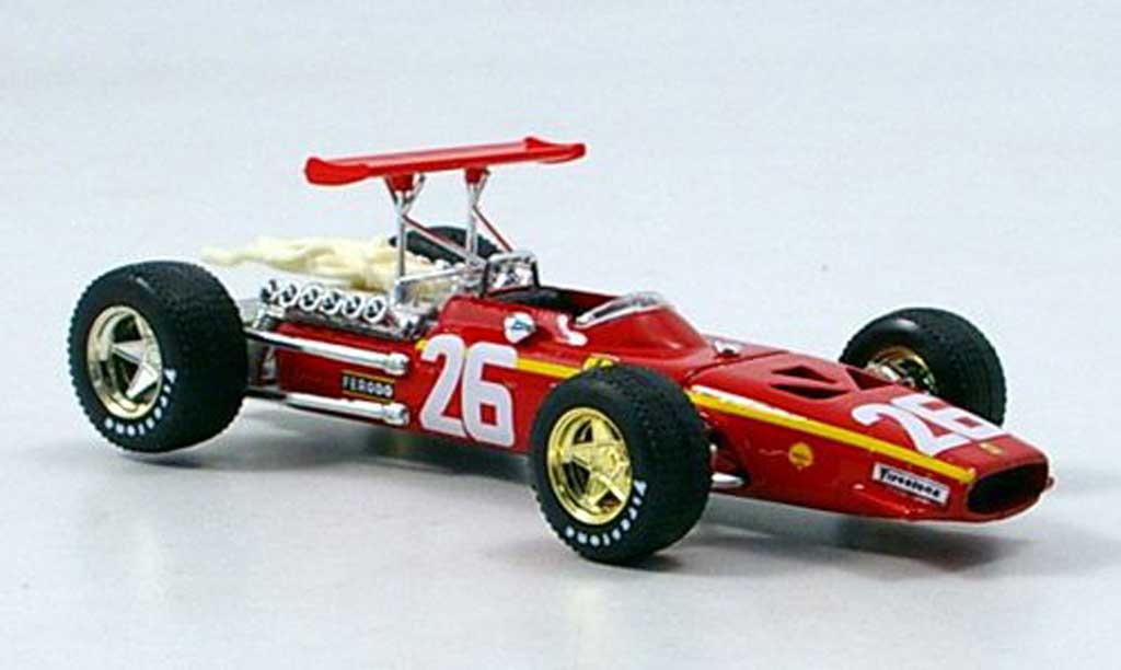 Ferrari 312 F1 1/43 Brumm F1 Jacky Ickx 1968 modellino in miniatura