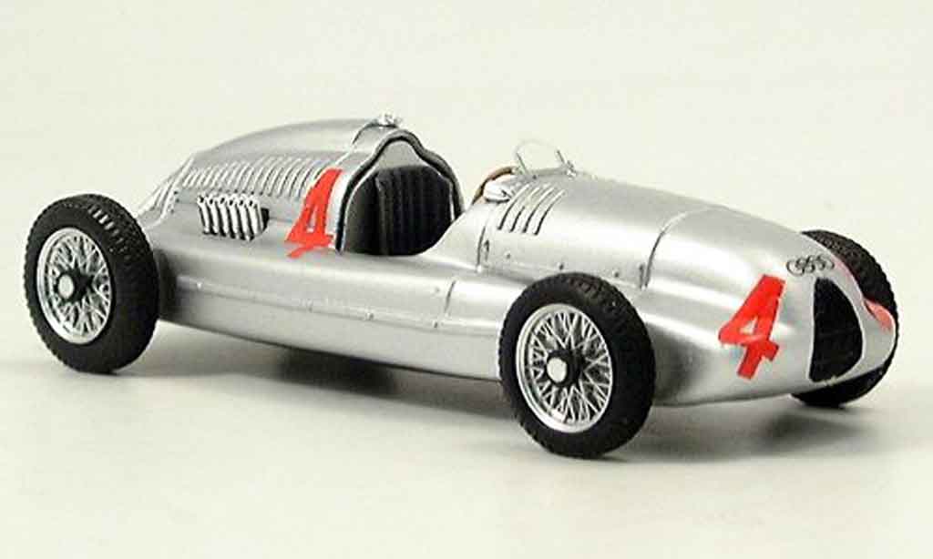 Auto Union Typ D 1/43 Brumm Tazio Nuvolari 1938 modellino in miniatura
