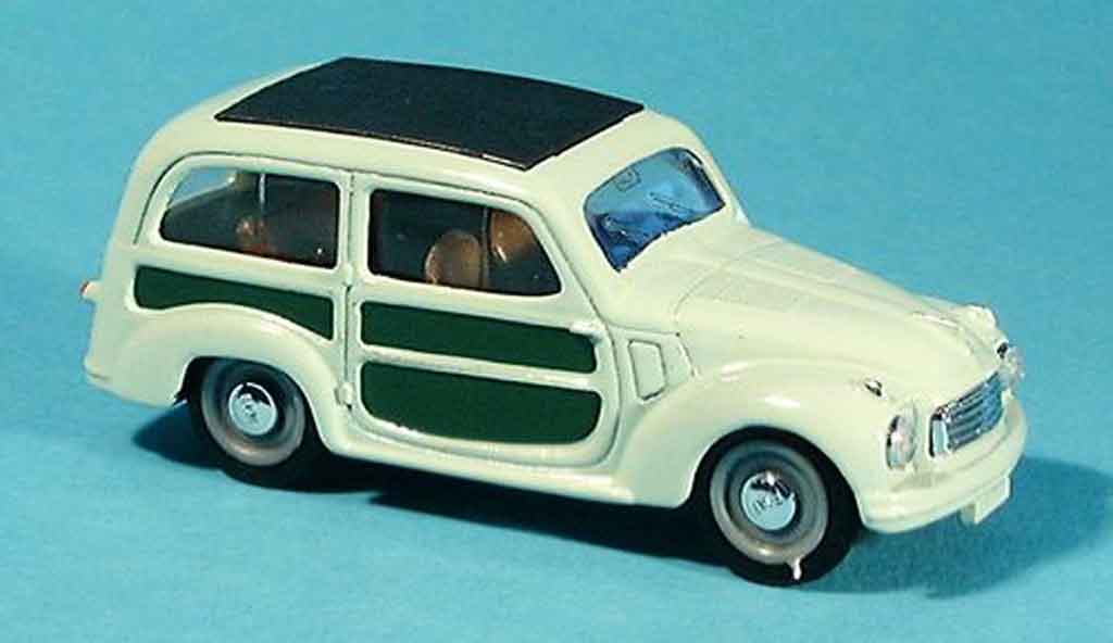 Fiat 500 1/43 Brumm c Belvedere grun 1951 modellino in miniatura