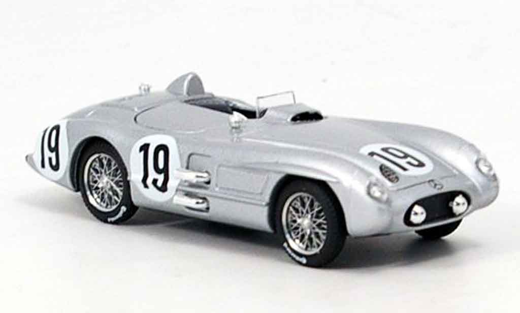 Mercedes 300 SLR 1/43 Brumm SLR No.19 Le Mans 1955 modellino in miniatura