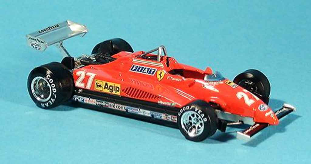 Ferrari 126 1982 1/43 Brumm 1982 C2 no.27 p.tambay gp monza modellino in miniatura
