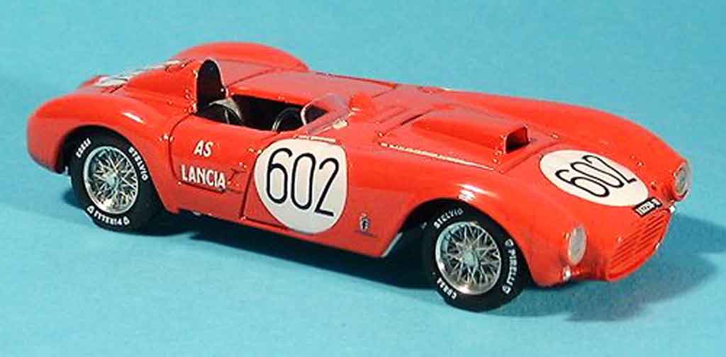 Lancia D24 1/43 Brumm no.602 alberto ascari mille miglia 1954 modellino in miniatura