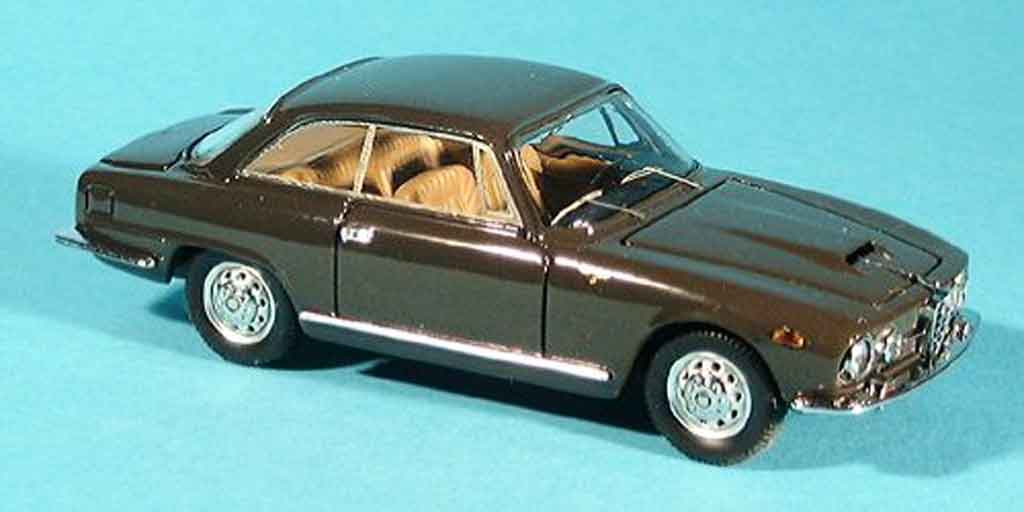 Alfa Romeo 2600 1/43 Bang sprint marronee 1962 modellino in miniatura