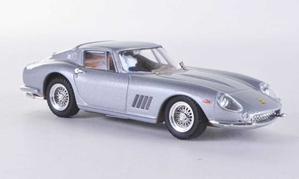 Ferrari 275 1/43 Best grigio GTB/4 modellino in miniatura