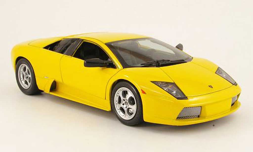 Lamborghini Murcielago 1/18 Maisto giallo 2002 modellino in miniatura