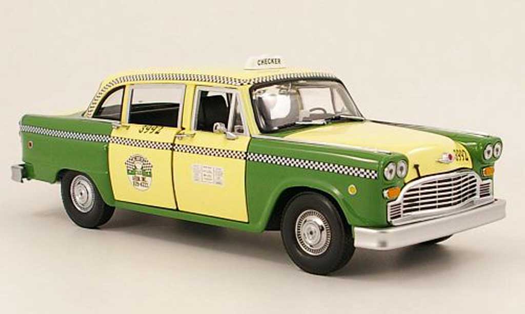 Checker Taxi 1/18 Sun Star chicago 1981 modellino in miniatura