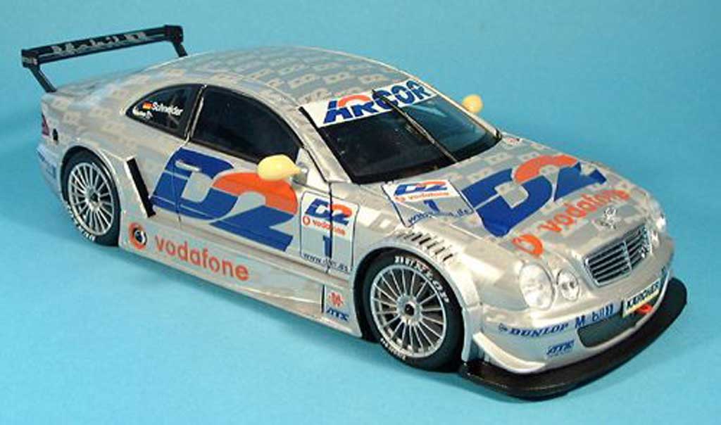 Mercedes Classe CL DTM 1/18 Maisto K DTM d2 no.1 2001 modellino in miniatura