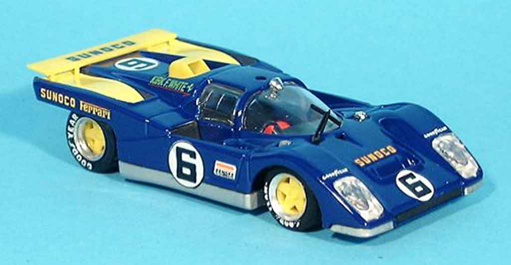 Ferrari 512 M 1/43 Brumm M no.6 daytona 1971 modellino in miniatura