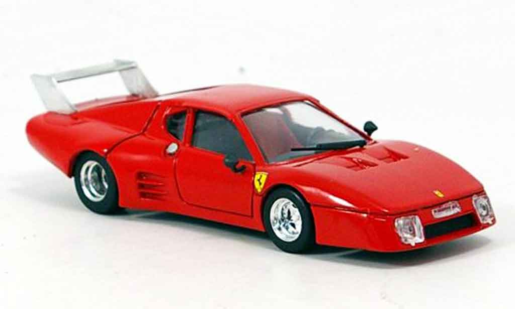 Ferrari 512 BB 1/43 Brumm BB prossootyp le mans 1980 modellino in miniatura