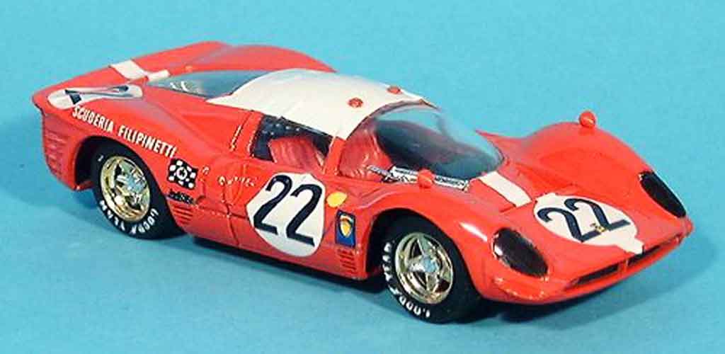 Ferrari 330 P4 1/43 Brumm P4 le mans 1967 modellino in miniatura