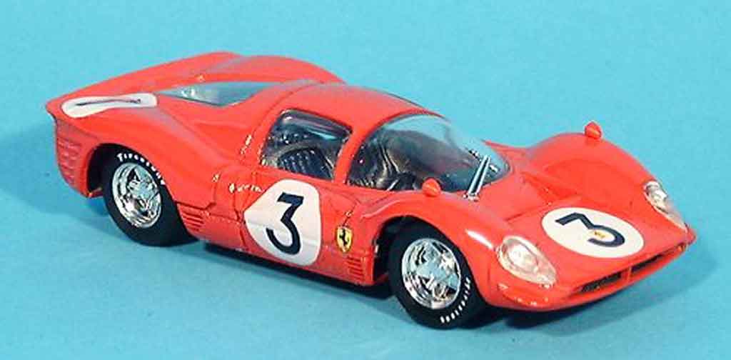 Ferrari 330 P4 1/43 Brumm P4 no.3 l.bandini sieger 1000km monza 1967 modellino in miniatura