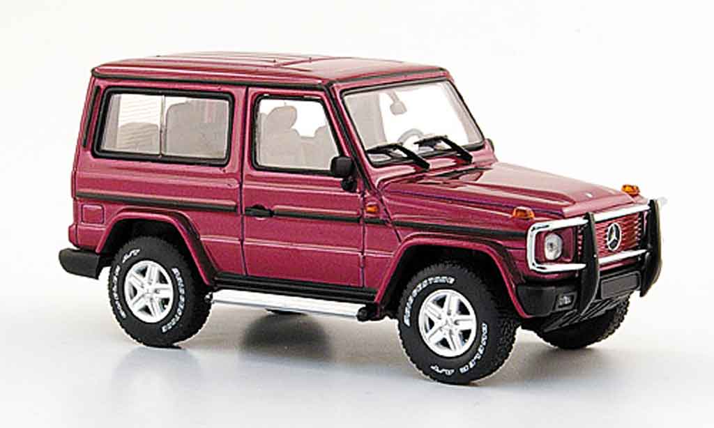 Mercedes Classe G 1/43 Autoart lila SWB 3 Turer modellino in miniatura