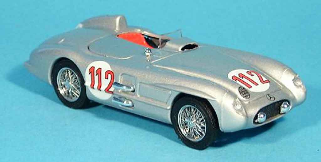 Mercedes 300 SLR 1/43 Brumm SLR No.112 Targa Florio 1955 modellino in miniatura