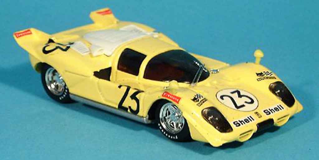 Ferrari 512 S 1/43 Brumm S 1000 km spa bell de fierlant 1970 modellino in miniatura