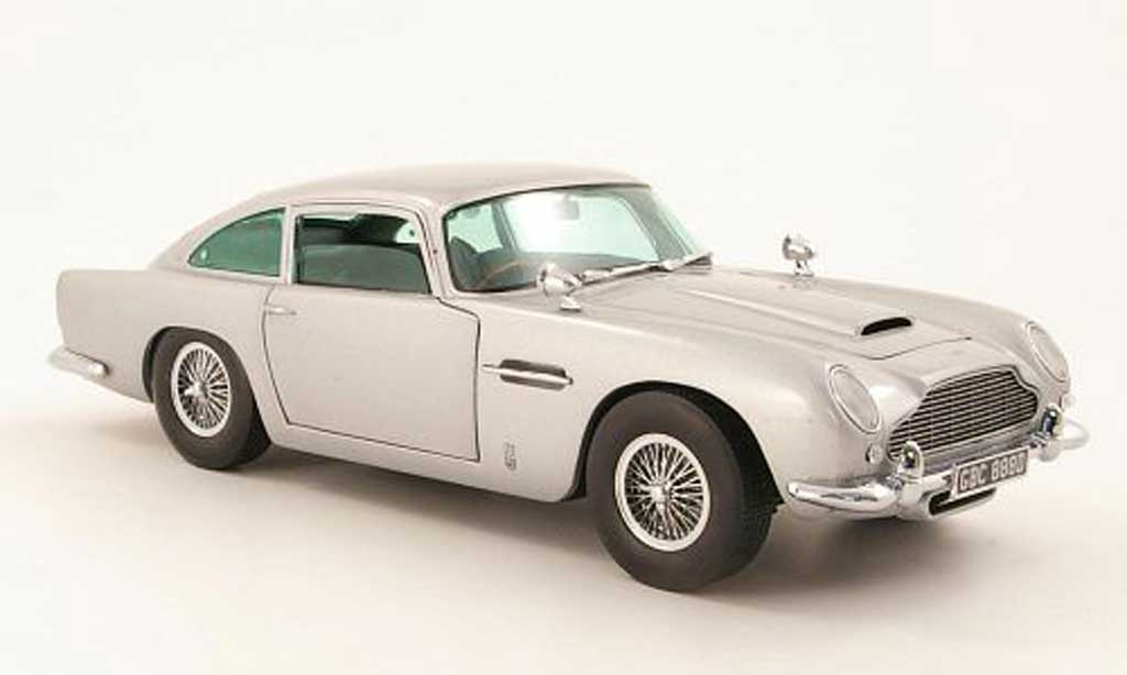 Aston Martin DB5 1/18 Sun Star grigio metallisee 1963 modellino in miniatura