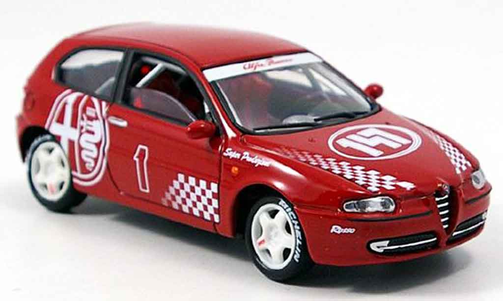 Alfa Romeo 147 1/43 Solido racing 2001 modellino in miniatura