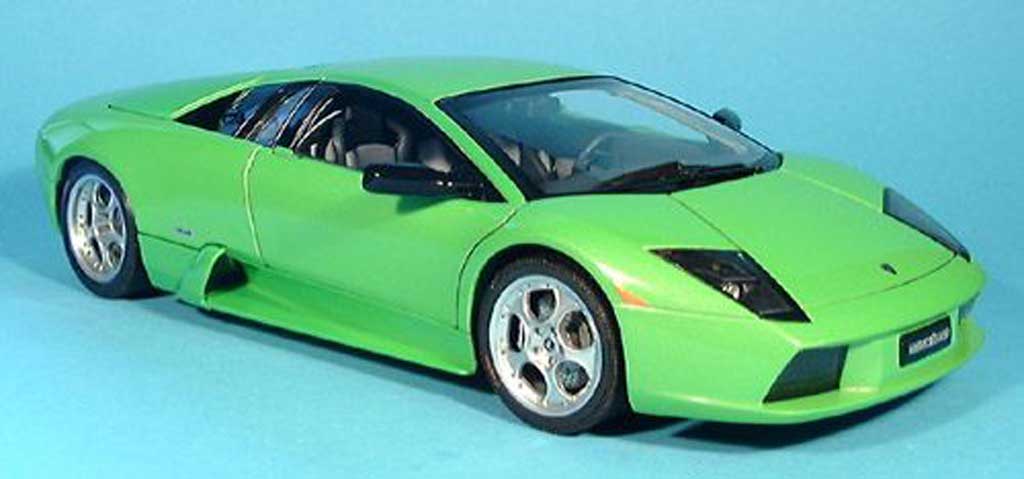 Lamborghini Murcielago 1/18 Autoart grun 2001 modellino in miniatura
