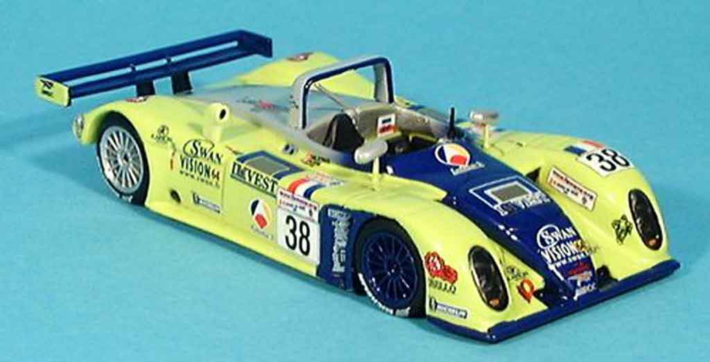 Reynard 2KQ 1/43 Spark Le Mans 5ter Deletraz Fabre Gene 2001 modellino in miniatura