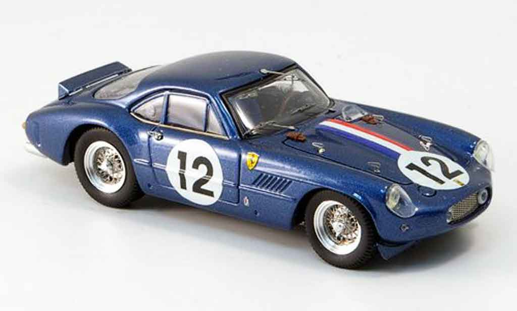Ferrari 250 GT 1961 1/43 Bang GT 1961 gt. le mans tamavo baghetti no. 12 modellino in miniatura