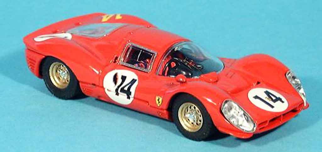 Ferrari 330 P3 1/43 Bang P3 1.000 km monza surtees parkes no.14 1966 modellino in miniatura