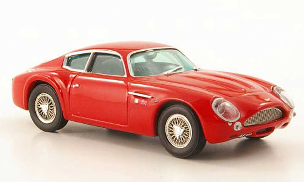 Aston Martin DB4 1/43 Vitesse GT Zagato rosso modellino in miniatura