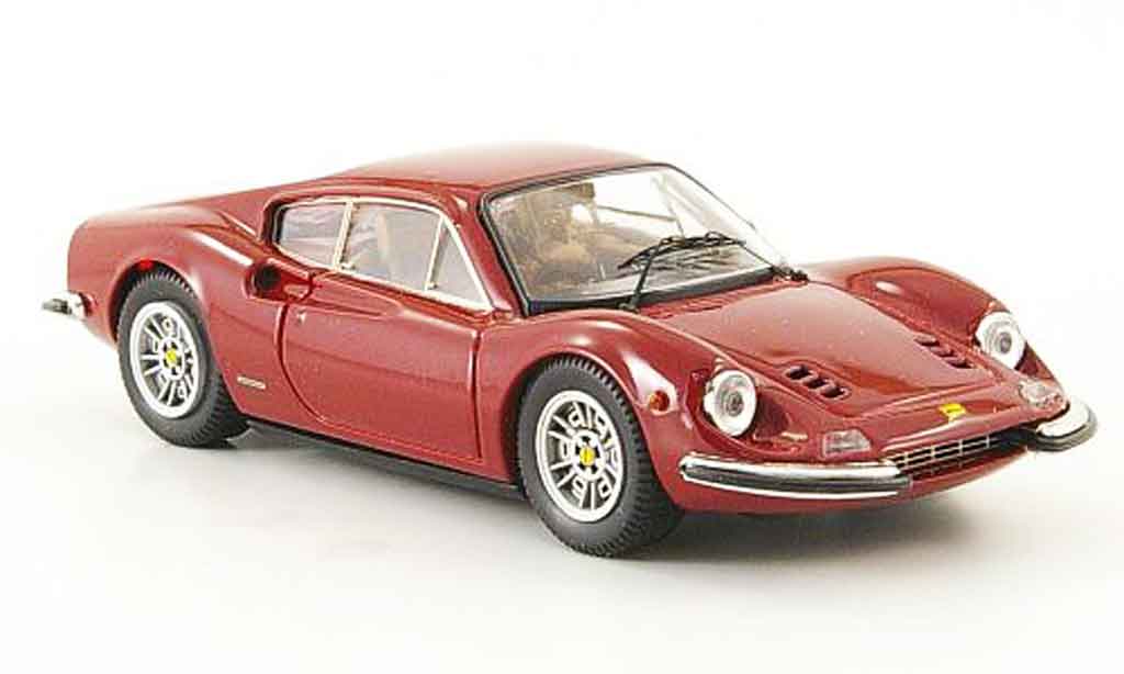 Ferrari 246 1/43 Bang dino gt rosso modellino in miniatura
