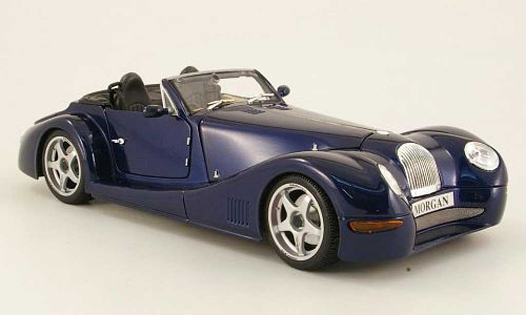 Morgan Aero 1/18 Maisto 8 blu modellino in miniatura