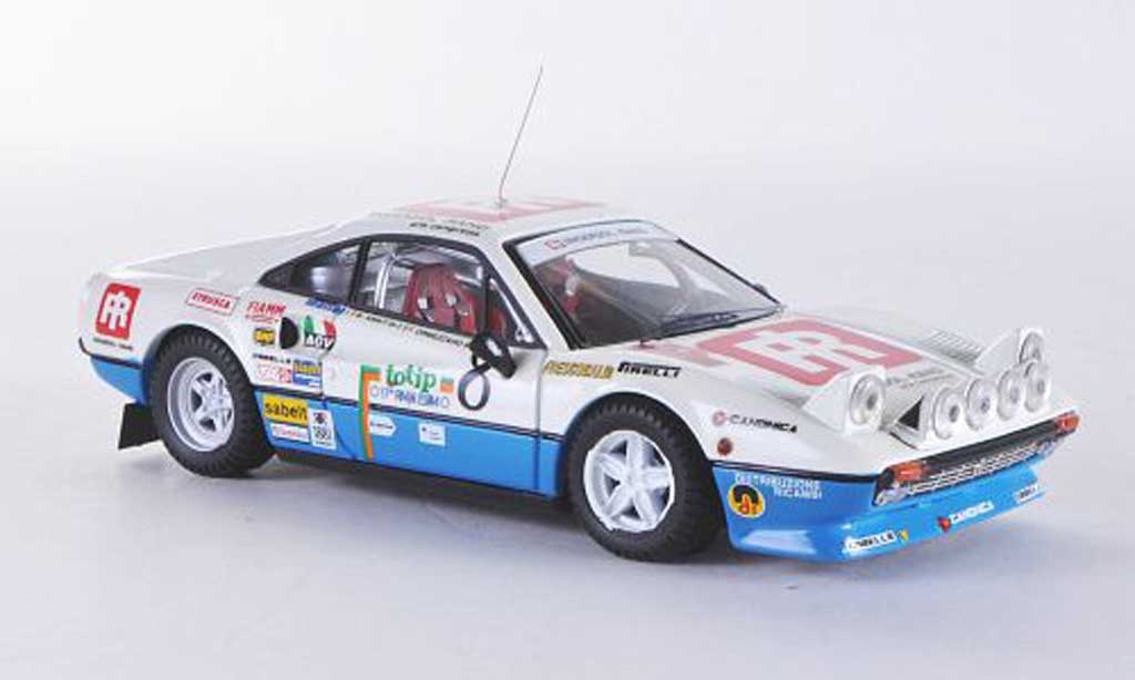 Ferrari 308 GTB 1/43 Best GTB Amati Ormezzano 1984 modellino in miniatura