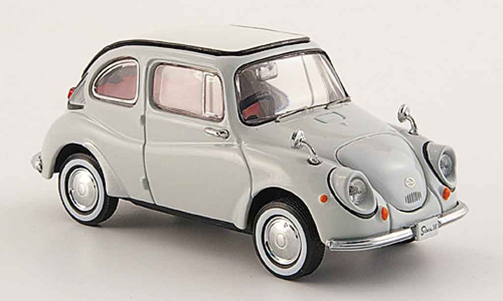 Subaru 360 1/43 Ebbro grigio 1963 modellino in miniatura