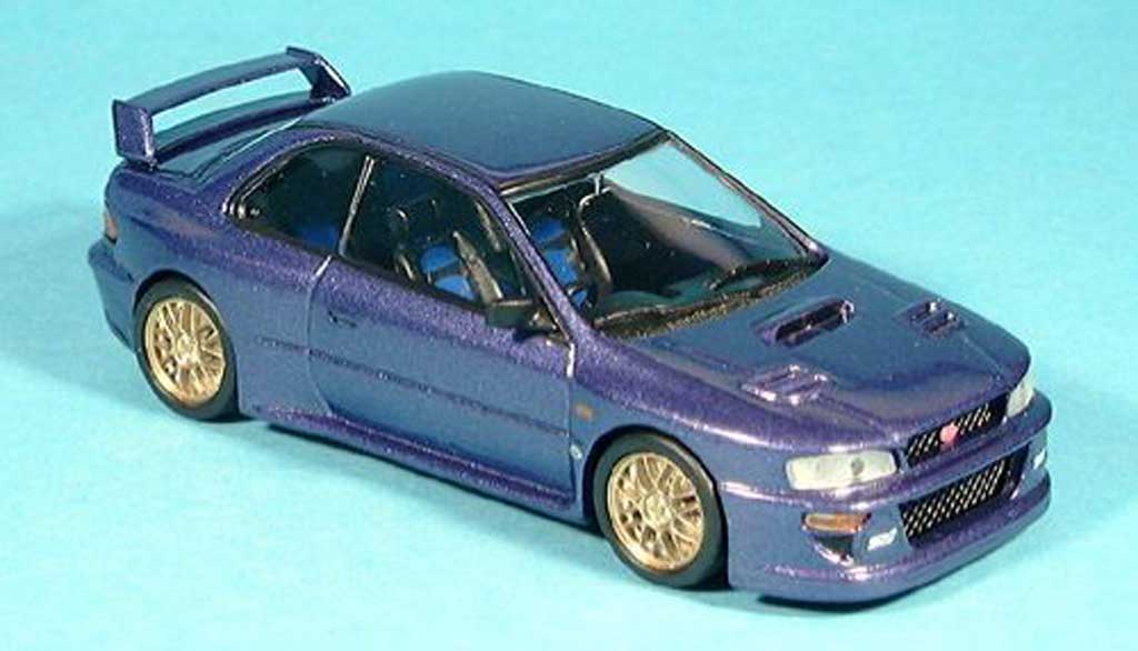 Subaru Impreza WRC 1/43 Trofeu WRC blu modellino in miniatura