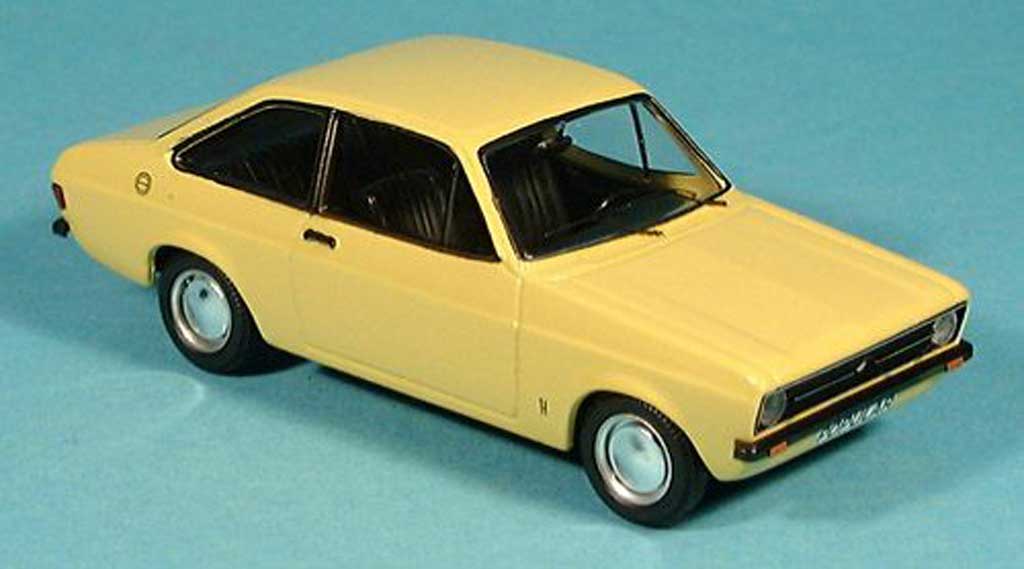 Ford Escort MK2 1/43 Trofeu MK2 1100 giallo modellino in miniatura