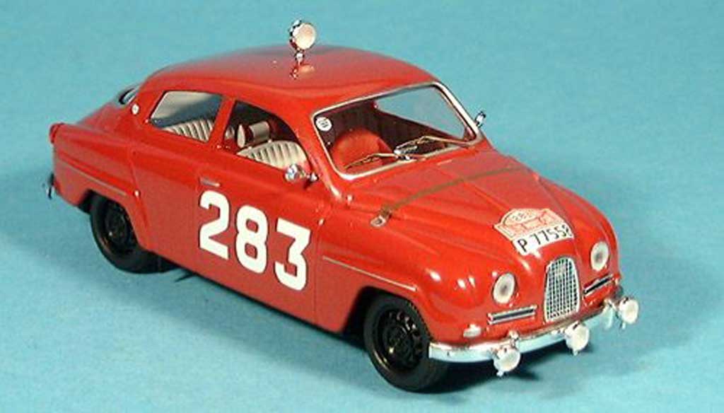 Saab 96 1/43 Trofeu Sieger Monte Carlo Carlsson-Palm 13 modellino in miniatura