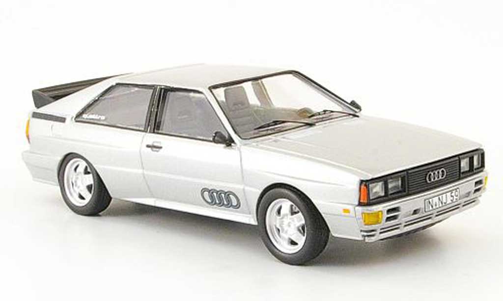 Audi Quattro 1/43 Trofeu grigio modellino in miniatura